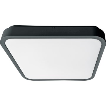 Brilagi - Plafoniera da bagno ZENNA LED/18W/230V 28,5x28,5 cm IP44 antracite