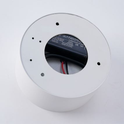 BRILAGI - Plafoniera da esterno a LED FORIS LED/9W/230V Ø 9 cm bianca IP44