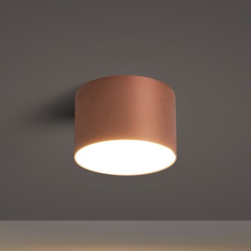 BRILAGI - Plafoniera da esterno FORIS LED/9W/230V Ø 9 cm bronzo IP44