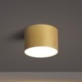 BRILAGI - Plafoniera da esterno FORIS LED/9W/230V Ø 9 cm dorata IP44