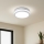 Brilagi - Plafoniera da esterno LED con sensore BENE LED/18W/230V diam. 21,5 cm bianca IP54