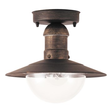 Brilagi - Plafoniera da esterno MOLDE 1xE27/60W IP44 bronzo/patina