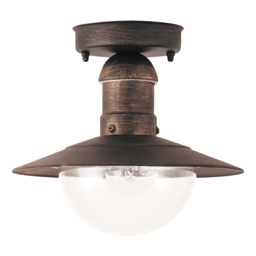Brilagi - Plafoniera da esterno MOLDE 1xE27/60W IP44 bronzo/patina