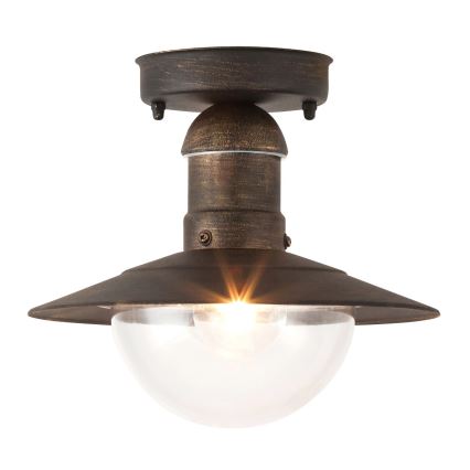 Brilagi - Plafoniera da esterno MOLDE 1xE27/60W IP44 bronzo/patina