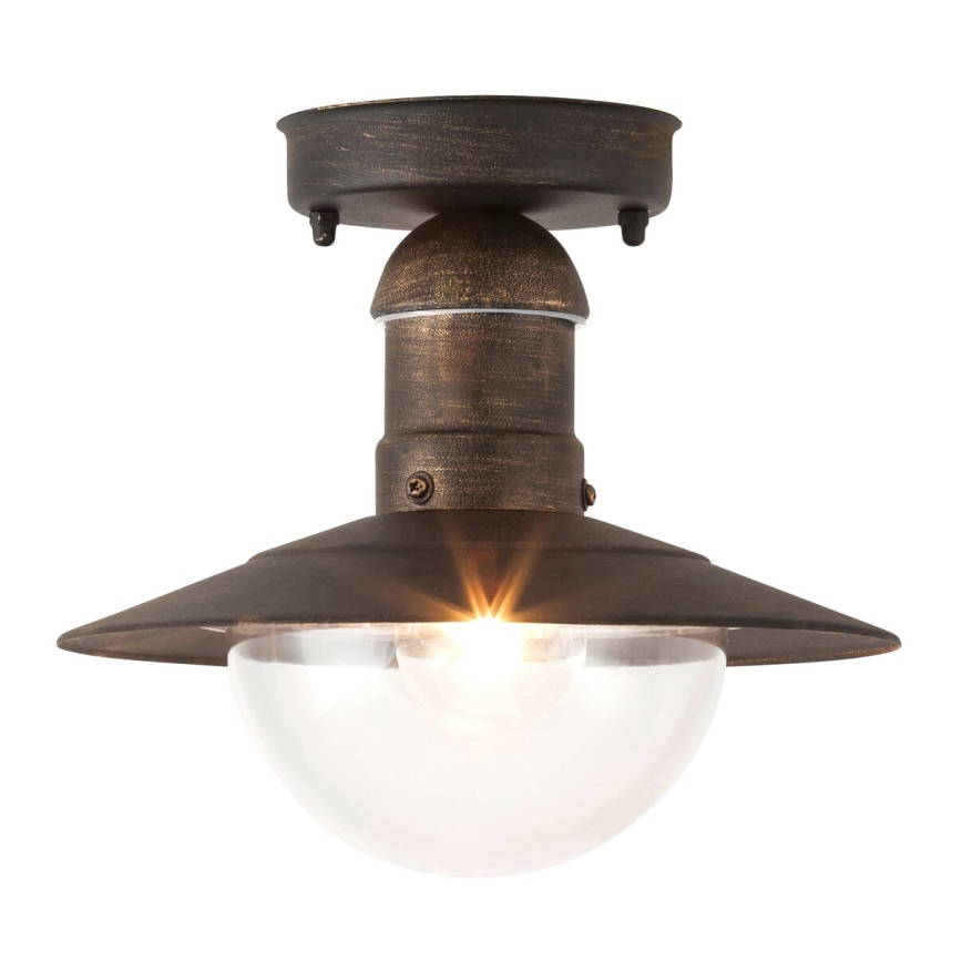 Brilagi - Plafoniera da esterno MOLDE 1xE27/60W IP44 bronzo/patina