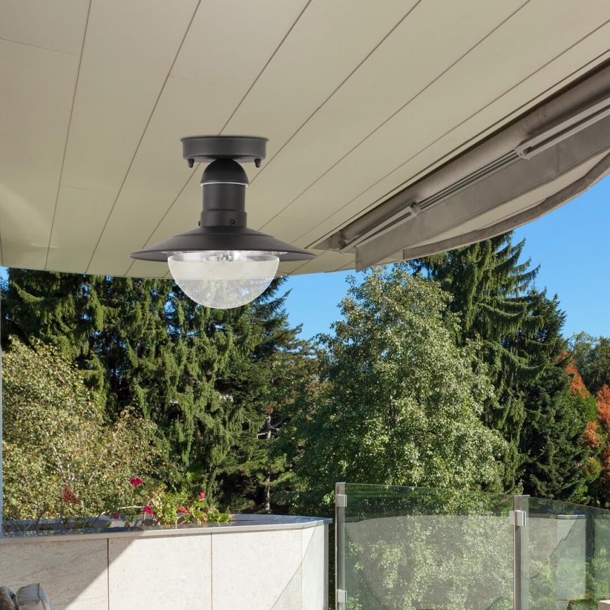 Brilagi - Plafoniera da esterno MOLDE 1xE27/60W IP44 nera