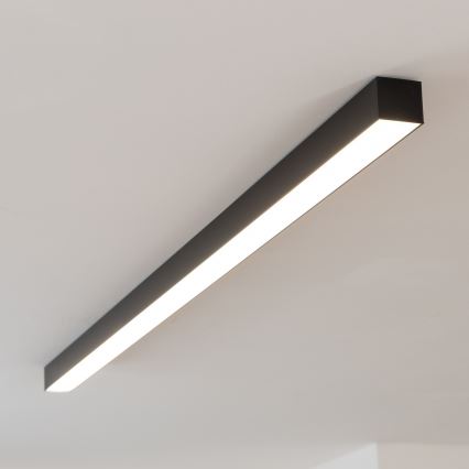 Brilagi - Plafoniera a montaggio superficiale FULLDAY LED/30/40/50W/230V 2700/4000/6000K 150 cm nero