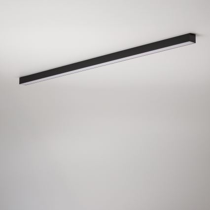 Brilagi - Plafoniera a montaggio superficiale FULLDAY LED/30/40/50W/230V 2700/4000/6000K 150 cm nero