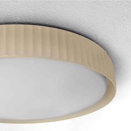 Brilagi - Plafoniera LED dimmerabile LUCIA LED/60W/230V 3000-6500K Ø 59 cm beige + telecomando