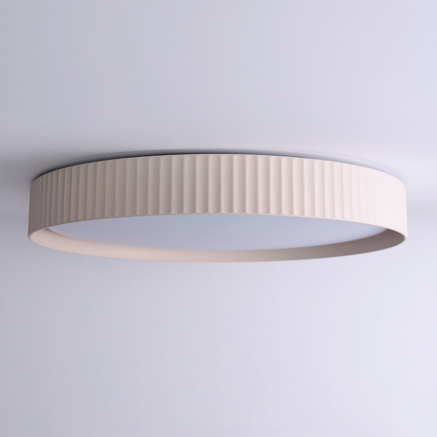 Brilagi - Plafoniera LED dimmerabile LUCIA LED/60W/230V 3000-6500K Ø 59 cm beige + telecomando