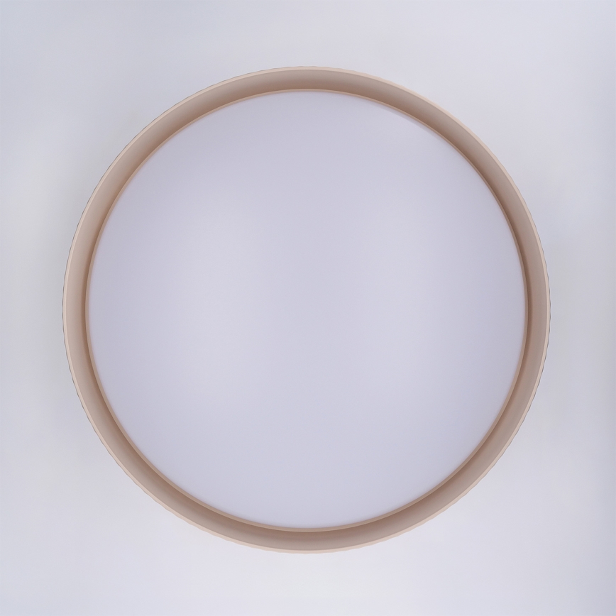 Brilagi - Plafoniera LED dimmerabile LUCIA LED/60W/230V 3000-6500K Ø 59 cm beige + telecomando