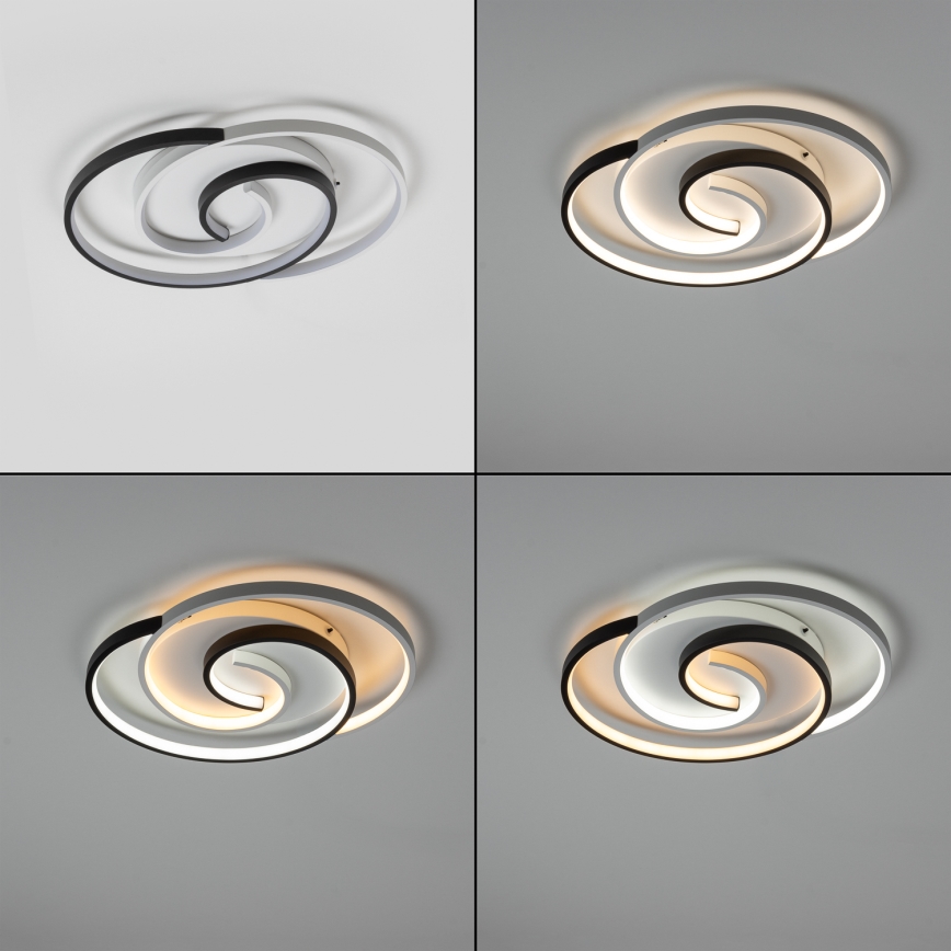 Brilagi - Plafoniera LED dimmerabile VELO XL LED/83W/230V 3000-6500K 46,7x59,5 cm + telecomando