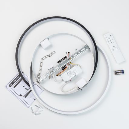 Brilagi - Plafoniera LED dimmerabile VELO XL LED/83W/230V 3000-6500K 46,7x59,5 cm + telecomando