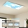 Brilagi - Plafoniera da soffitto dimmerabile LED SLIMFRAME SKY LED/80W/230V 120x60 cm 3000-6000K argento/blu + telecomando