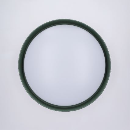 Brilagi - Plafoniera LED dimmerabile LUCIA LED/48W/230V 3000-6500K Ø 41 cm verde + telecomando