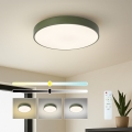 Brilagi - Plafoniera da soffitto dimmerabile POOL LED/48W/230V 3000-6000K Ø 40 cm verde + telecomando
