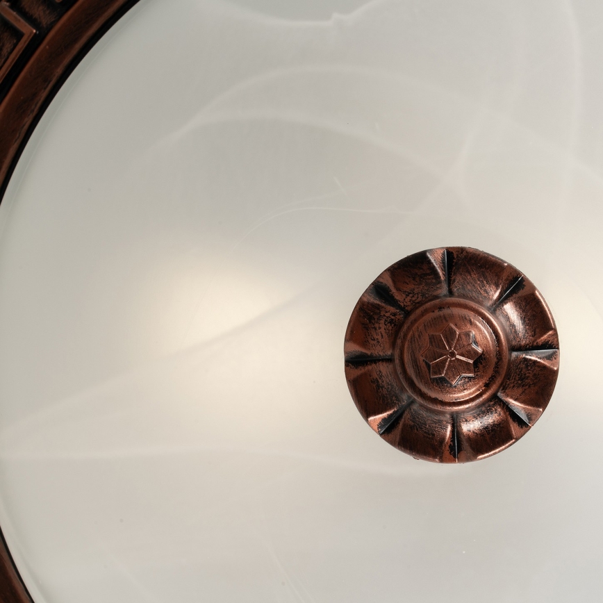 BRILAGI - Plafoniera da soffitto FRESCO 2xE27/40W/230V Ø 30 cm finitura rame