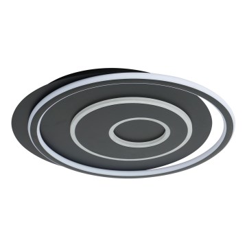 Brilagi - Plafoniera da soffitto LED dimmerabile IRIS LED/83W/230V 3000-6000K 46x50 cm nero + telecomando