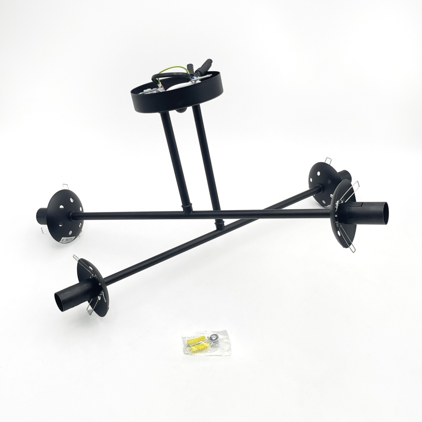 Brilagi - Plafoniera da soffitto MALIVA 4xE14/15W/230V nero/bianco