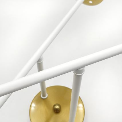 Brilagi - Plafoniera da soffitto MALIVA 4xE14/15W/230V oro/bianco