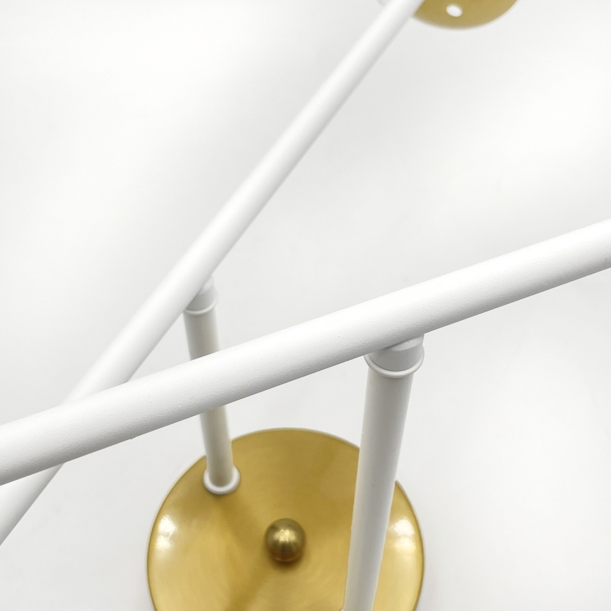 Brilagi - Plafoniera da soffitto MALIVA 4xE14/15W/230V oro/bianco