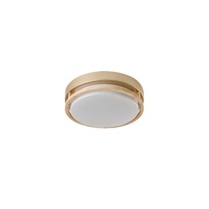 Brilagi - Plafoniera da soffitto ORINO 2xE27/40W/230V Ø 27 cm oro/rovere