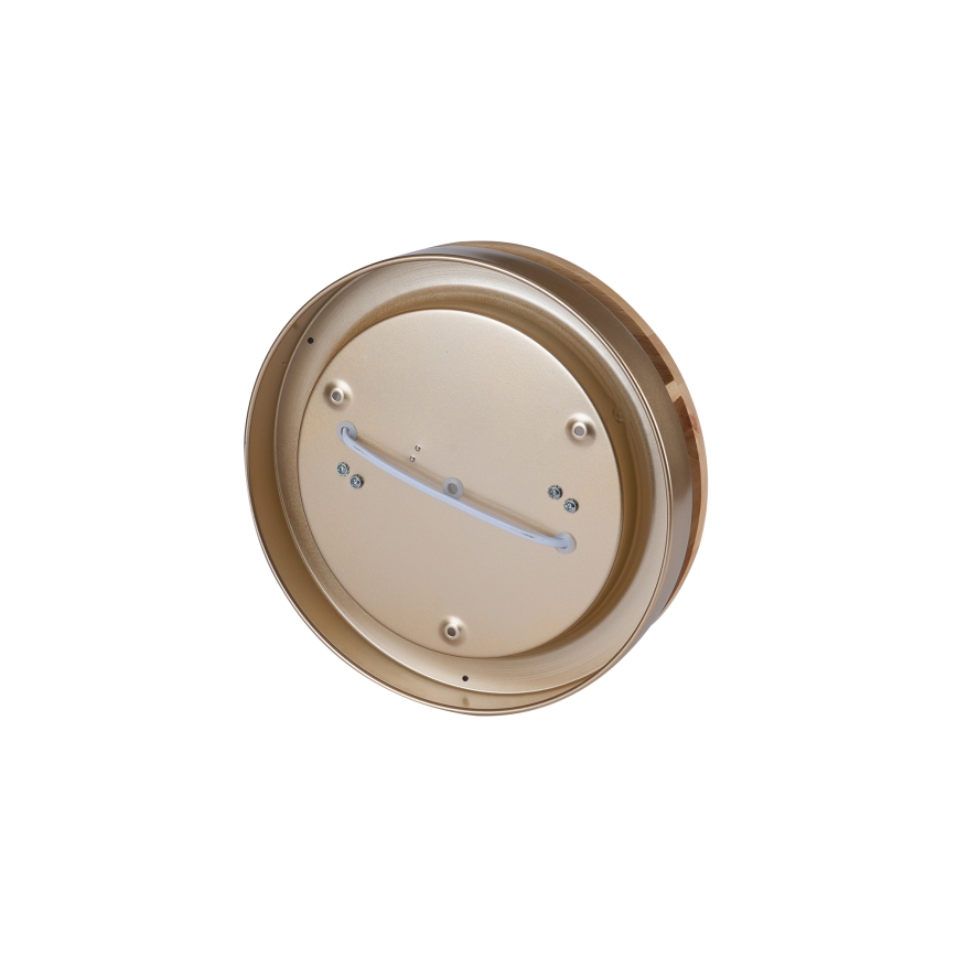 Brilagi - Plafoniera da soffitto ORINO 2xE27/40W/230V Ø 27 cm oro/rovere