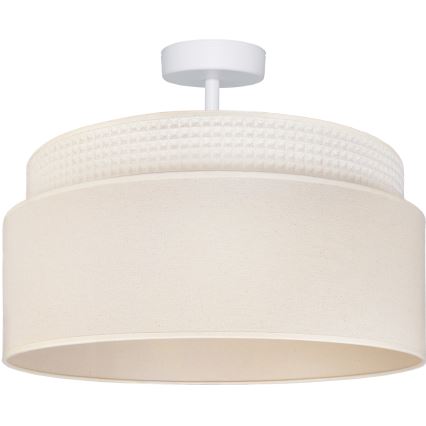 Brilagi - Plafoniera da soffitto PADOVA 1xE27/60W/230V Ø 40 cm, colore crema