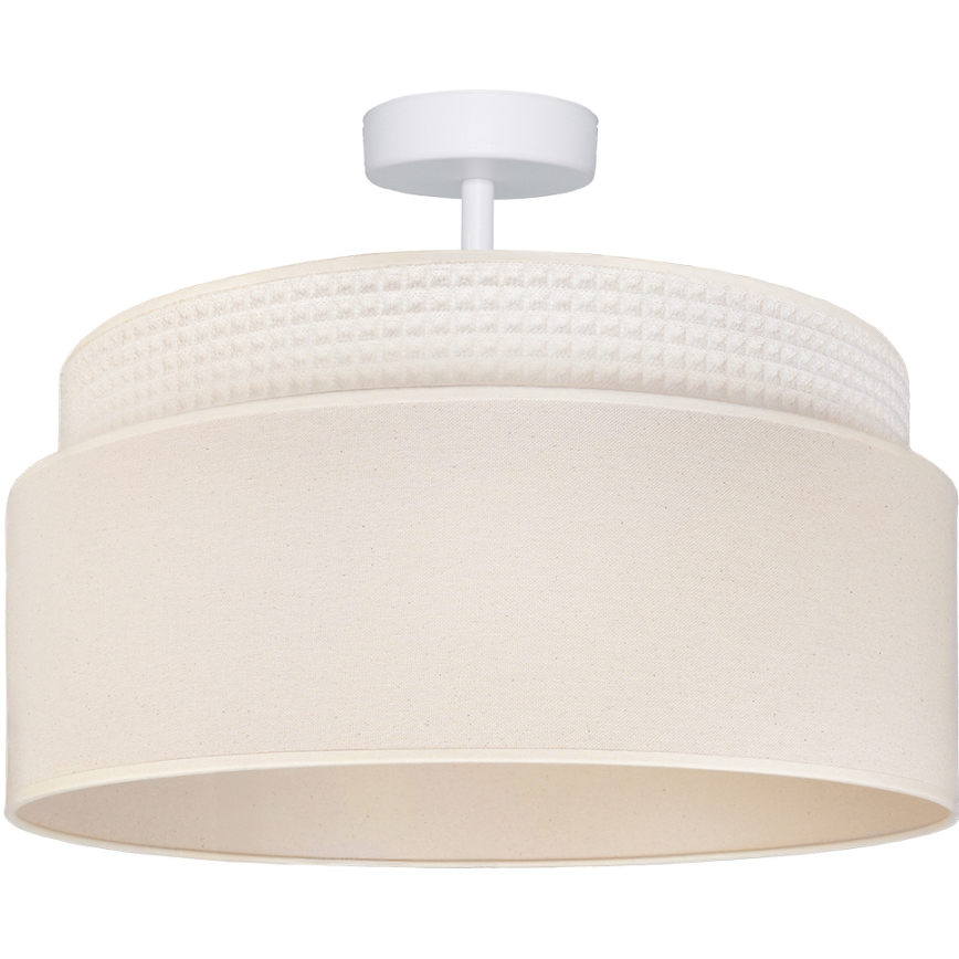 Brilagi - Plafoniera da soffitto PADOVA 1xE27/60W/230V Ø 40 cm, colore crema