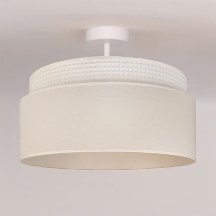 Brilagi - Plafoniera da soffitto PADOVA 1xE27/60W/230V Ø 40 cm, colore crema