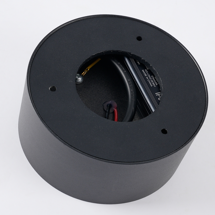 Brilagi - Plafoniera da soffitto per bagno LED FORIS LED/9W/230V Ø 9 cm nera IP44