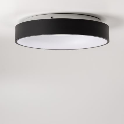 Brilagi - Plafoniera dimmerabile a LED FALCON LED/80W/230V 3000-6500K Ø 60 cm nera + telecomando