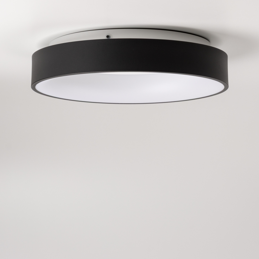 Brilagi - Plafoniera dimmerabile a LED FALCON LED/80W/230V 3000-6500K Ø 60 cm nera + telecomando