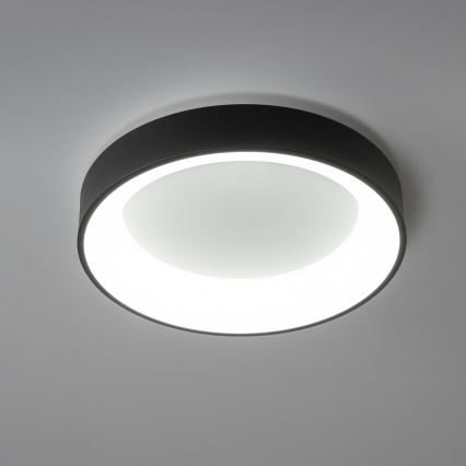 Brilagi - Plafoniera dimmerabile a LED FALCON LED/80W/230V 3000-6500K Ø 60 cm nera + telecomando