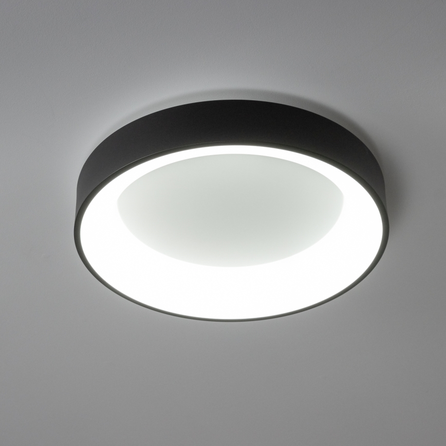 Brilagi - Plafoniera dimmerabile a LED FALCON LED/80W/230V 3000-6500K Ø 60 cm nera + telecomando
