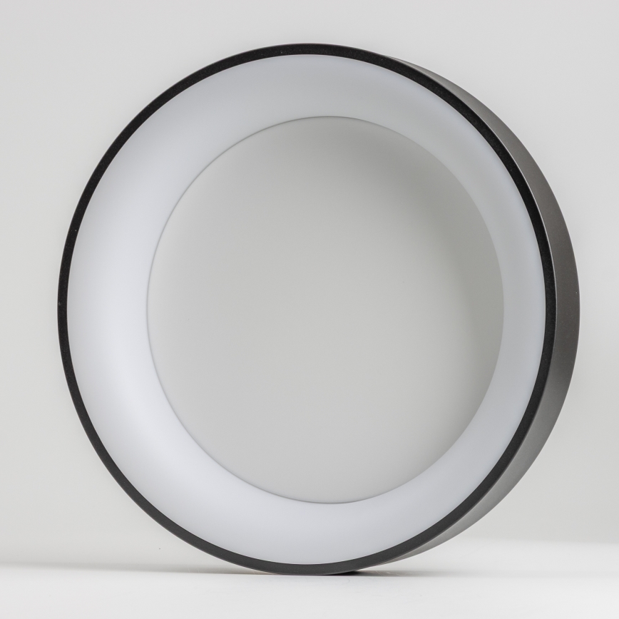 Brilagi - Plafoniera dimmerabile a LED FALCON LED/80W/230V 3000-6500K Ø 60 cm nera + telecomando