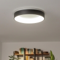 Brilagi - Plafoniera dimmerabile a LED FALCON LED/80W/230V 3000-6500K Ø 60 cm nera + telecomando