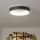 Brilagi - Plafoniera dimmerabile a LED FALCON LED/80W/230V 3000-6500K Ø 60 cm nera + telecomando