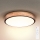 Brilagi - Plafoniera dimmerabile a LED GLORIA LED/48W/230V 3000-6500K rovere Ø 40 cm + telecomando