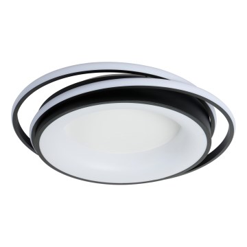 Brilagi - Plafoniera dimmerabile a LED IRIS/84W/230V 3000–6000K 47x51 cm nero + telecomando