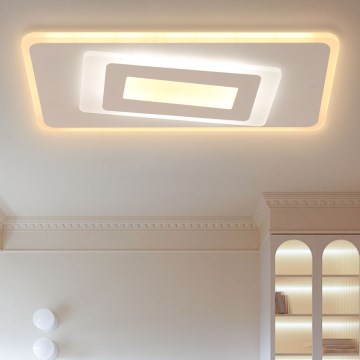 Brilagi - Plafoniera dimmerabile a LED MODERN LED/51W/230V 3000-6000K 20x40 cm + telecomando