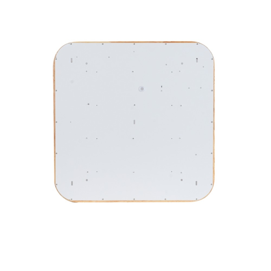 Brilagi - Plafoniera LED dimmerabile MOLINA SQUARE LED/80W/230V 3000-6000K rovere 60x60 cm + telecomando