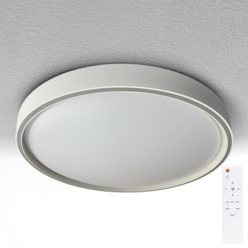 Brilagi - Plafoniera dimmerabile a LED NANCI LED/60W/230V 3000-6500K Ø 49 cm argento + telecomando