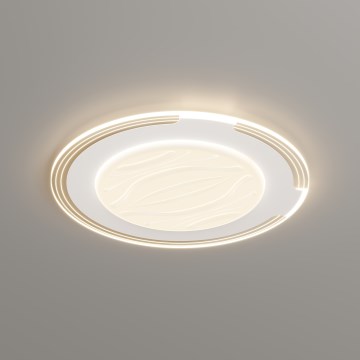 Brilagi - Plafoniera dimmerabile a LED ORELIS LED/80W/230V 3000-6000K diam. 50 cm + telecomando incluso