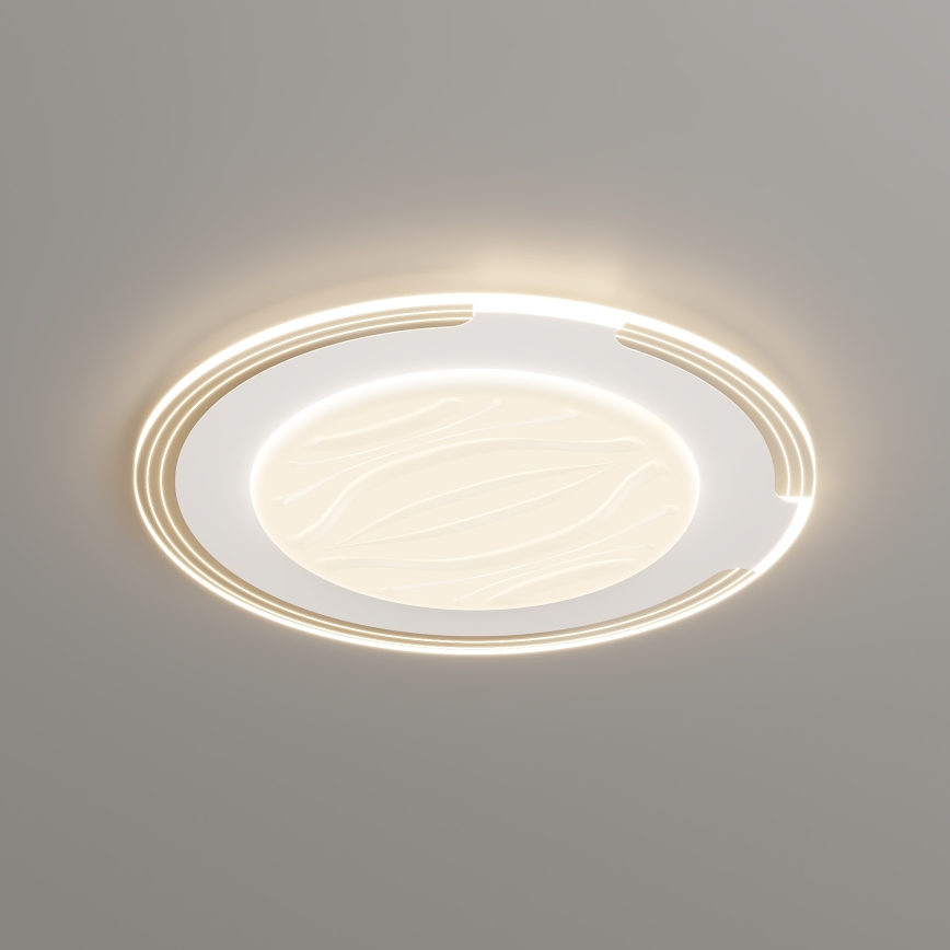 Brilagi - Plafoniera dimmerabile a LED ORELIS LED/80W/230V 3000-6000K diam. 50 cm + telecomando incluso
