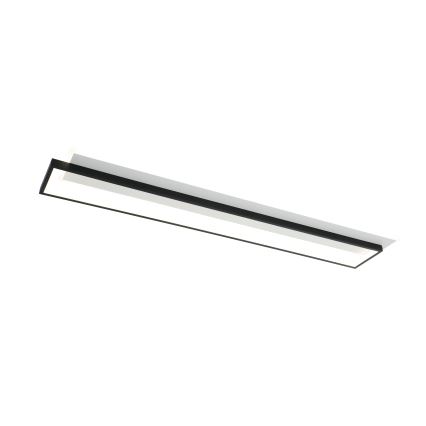 Brilagi - Plafoniera dimmerabile a LED OUTLINE LED/90W/230V 3000-6000K 18x100 cm bianco/nero + telecomando
