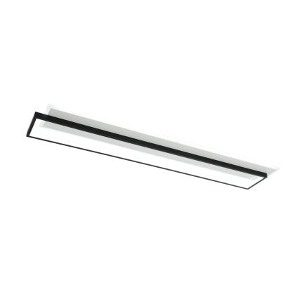 Brilagi - Plafoniera dimmerabile a LED OUTLINE LED/90W/230V 3000-6000K 18x100 cm bianco/nero + telecomando
