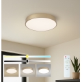 Brilagi - Plafoniera dimmerabile a LED POOL LED/48W/230V 3000-6000K Ø 40 cm oro + telecomando