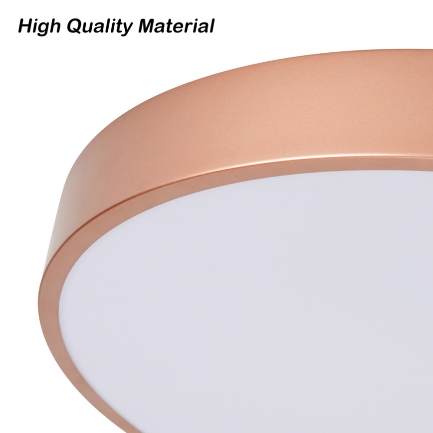 Brilagi - Plafoniera LED dimmerabile POOL LED/48W/230V 3000-6000K Ø 40 cm bronzo + telecomando