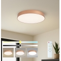 Brilagi - Plafoniera dimmerabile a LED POOL LED/60W/230V 3000-6000K Ø 50 cm finitura bronzo + telecomando